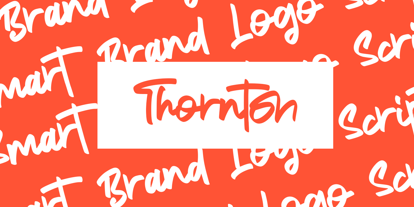 Example font Thornton #9